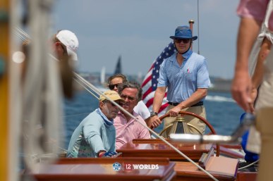 4th July 2019. Training onboard Onawa, US6 ahead of the 12m Worlds 2019. Hosted by Ida Lewis Yacht Club, Newport, RI.
